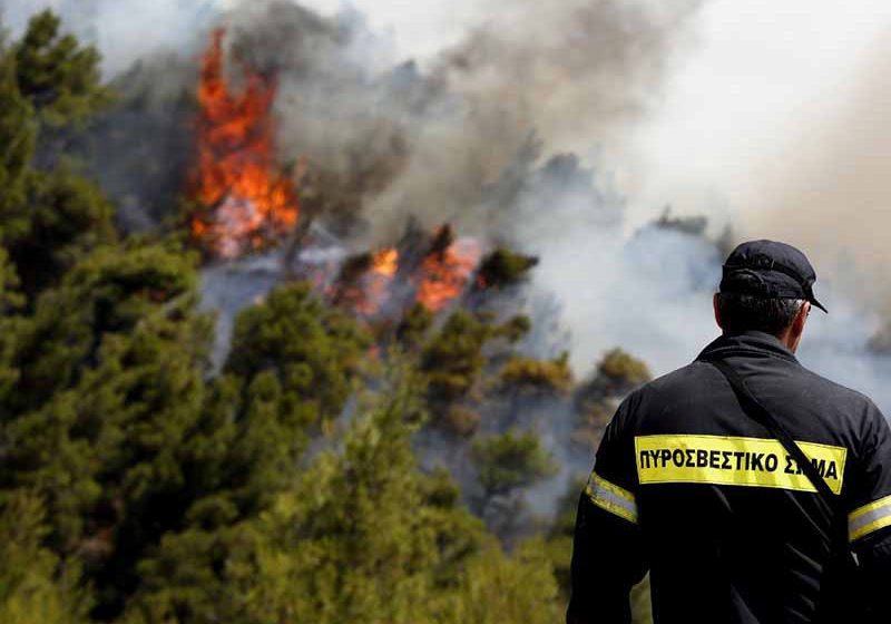  Υπό έλεγχο πυρκαγιά ανάμεσα σε Πελένδρι-Ζωοπηγή