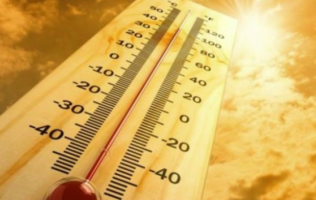 Κίτρινη προειδοποίηση για υψηλές θερμοκρασίες αύριο