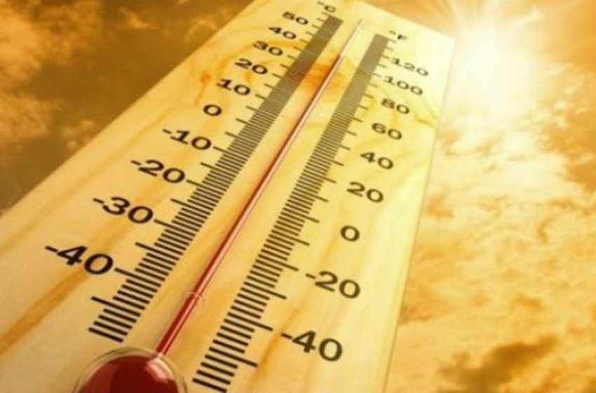  Κίτρινη προειδοποίηση για υψηλές θερμοκρασίες αύριο