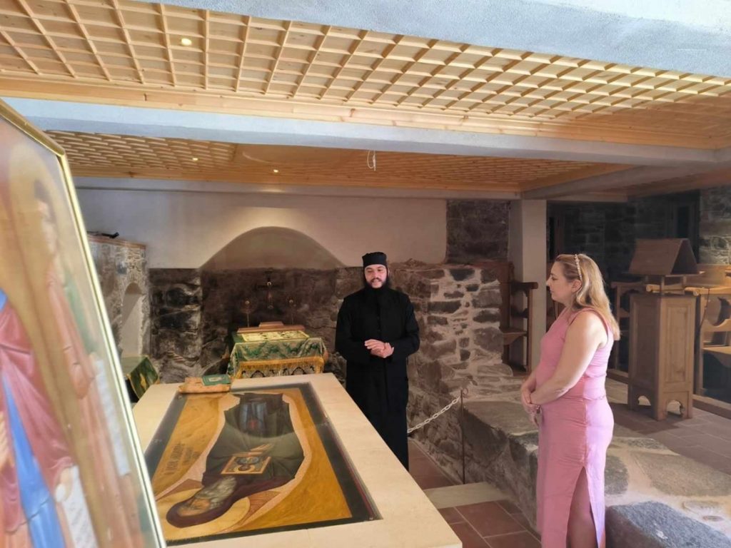 Στην Ιερά Μονή Οσίου Αββακούμ στο Φτερικούδι η Ευρωβουλευτής Ελένη Σταύρου
