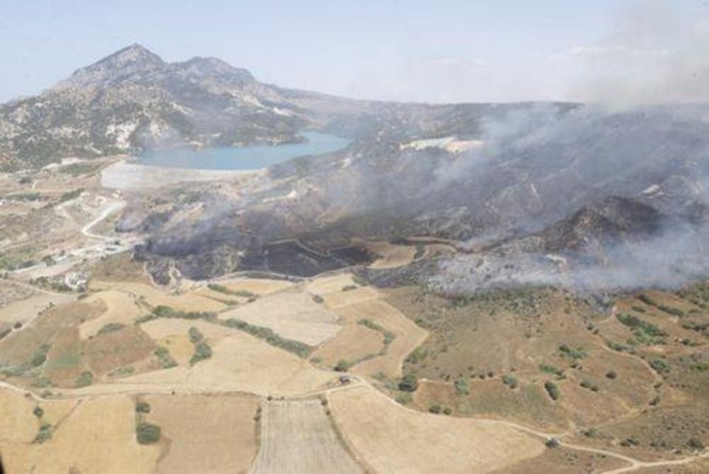 Περιορίστηκε η αναζωπύρωση στην Άλασσα πριν πάρει διαστάσεις