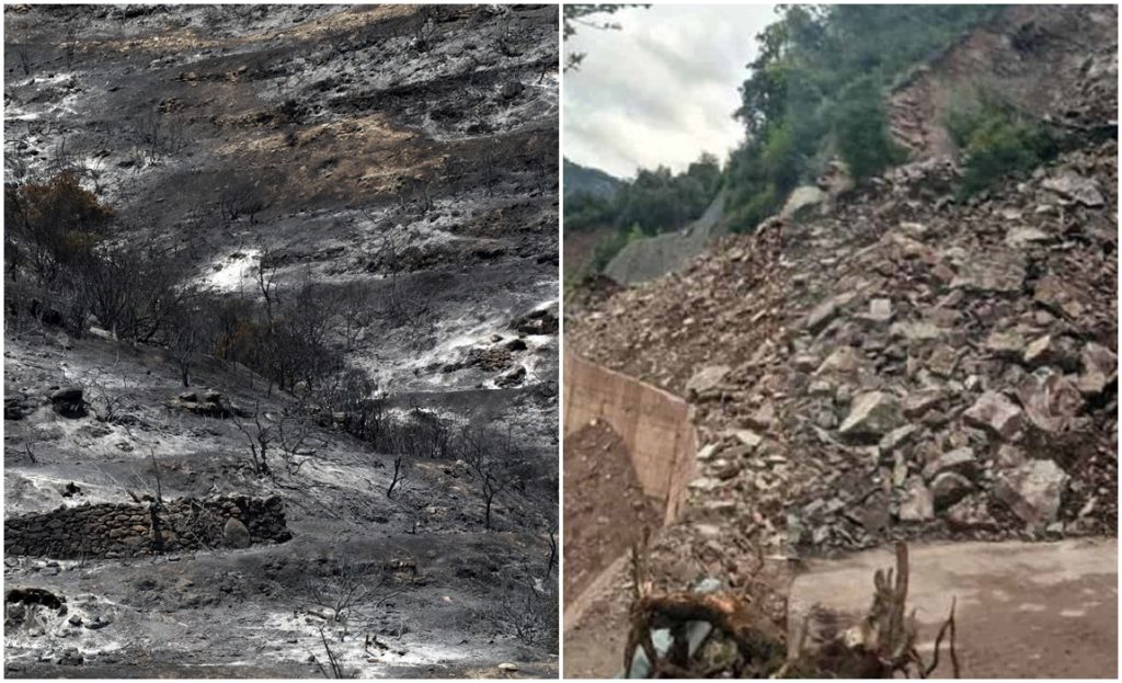 Επικίνδυνα σημεία στον δρόμο Λεμεσού-Αγρού μετά την μεγάλη πυρκαγιά – Η απάντηση στο Pitsilia Daily
