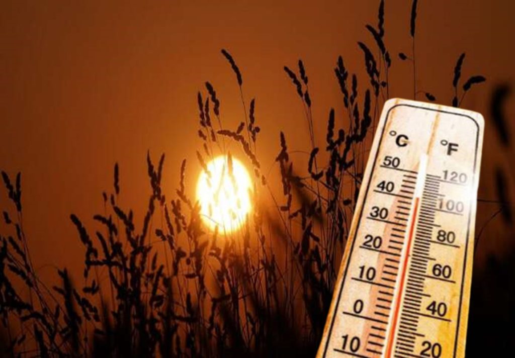 Κίτρινη προειδοποίηση για υψηλές θερμοκρασίες και σήμερα