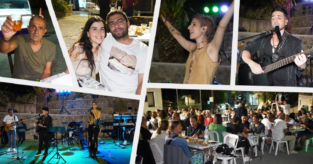 Τεράστια επιτυχία σημείωσε η μουσική βραδιά στο Φτερικούδι