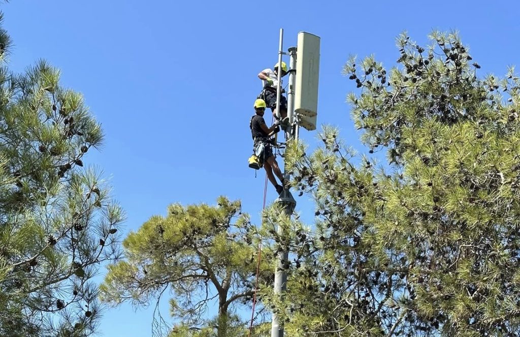 Παροχή σήματος και στον εκδρομικό χώρο Ξυλιάτου – Εγκαταστάθηκε κεραία