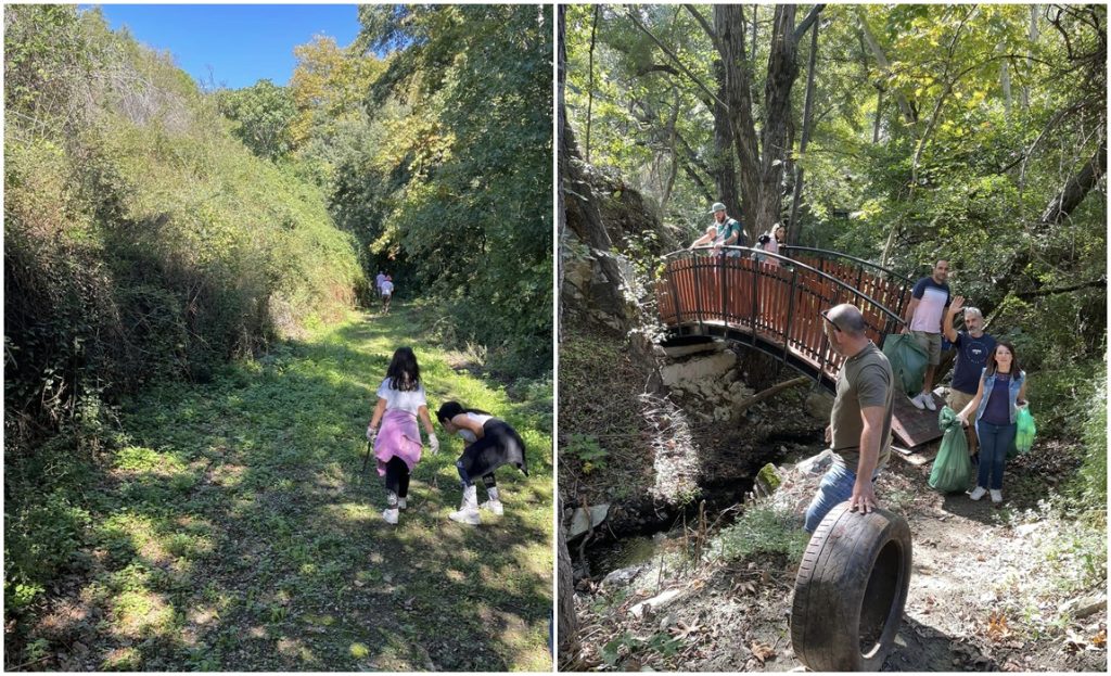 Μικροί και μεγάλοι συμμετείχαν στον καθαρισμό του Μονοπατιού της Φύσης στον Αγ. Παύλο (ΦΩΤΟΣ)