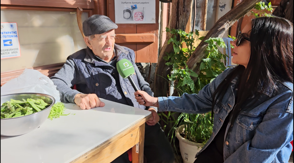 Ο 92χρονος κύριος Αριστοφάνης από την Πλατανιστάσα μιλά στο Pitsilia Daily