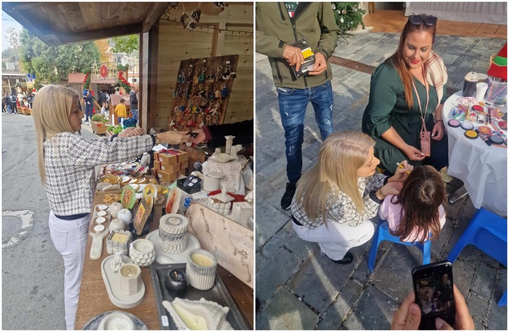 Στο Χριστουγεννιάτικο Χωριό Κυπερούντας η Αννίτα Δημητρίου (ΦΩΤΟΣ)