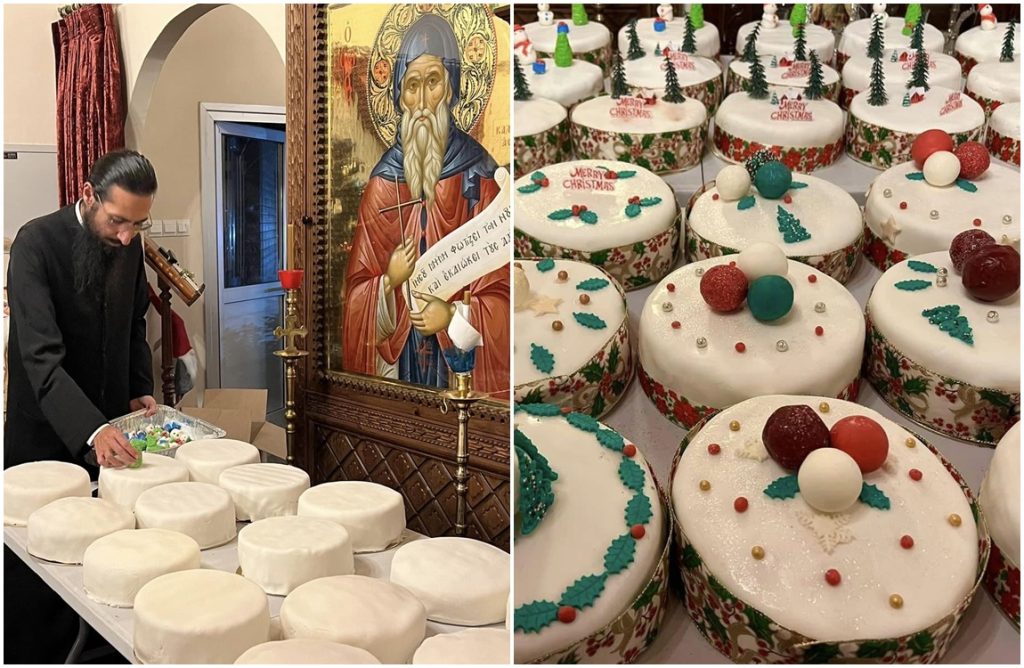 Μελομακάρονα, κουραμπιέδες, christmas cake… Φτιαγμένα με αγάπη από τους πατέρες (ΦΩΤΟΣ)