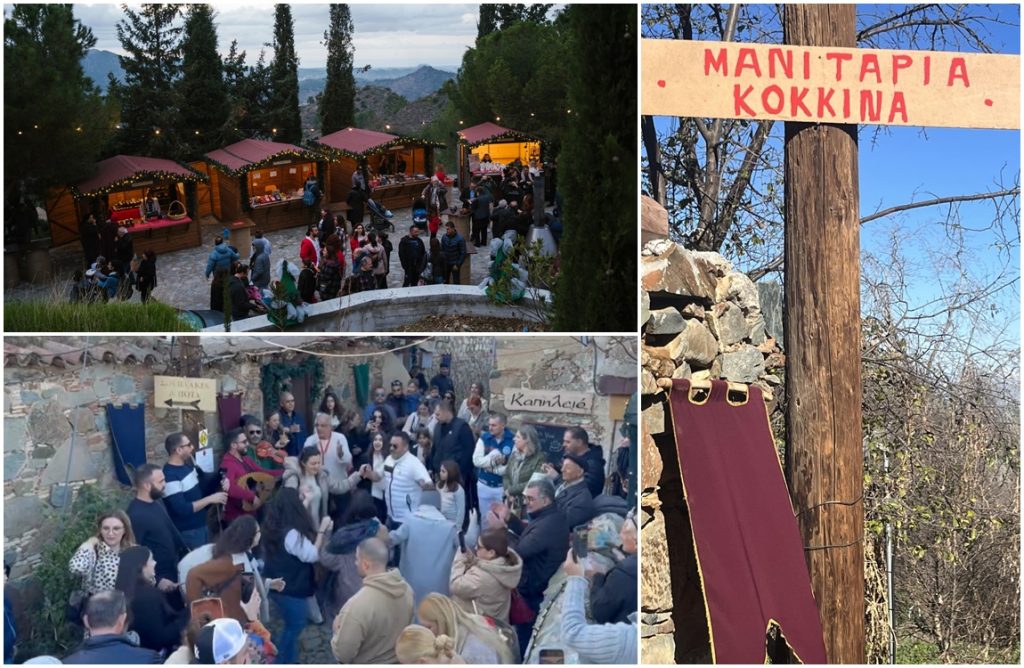 Ένα διαφορετικό σκηνικό επικρατεί στο Χριστουγεννιάτικο Χωριό Φικάρδου (ΒΙΝΤΕΟ & ΦΩΤΟΣ)