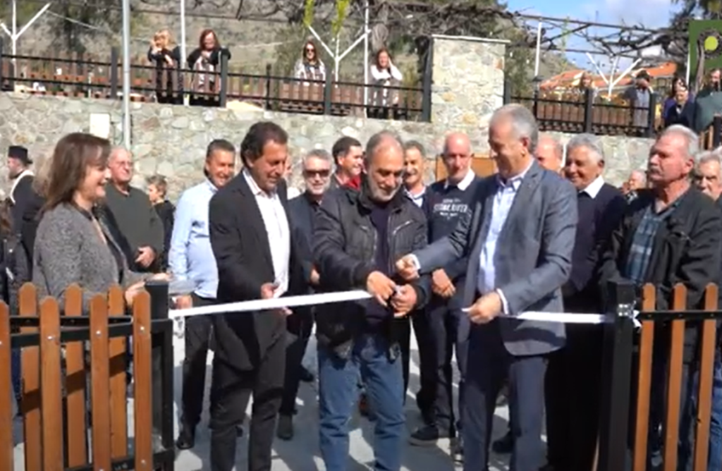 Mε επιτυχία τελέστηκαν τα εγκαίνια του Κοινοτικού Πάρκου και Παιδότοπου “Κώστας Αδάμου” στον Αρακαπά (BINTEO)