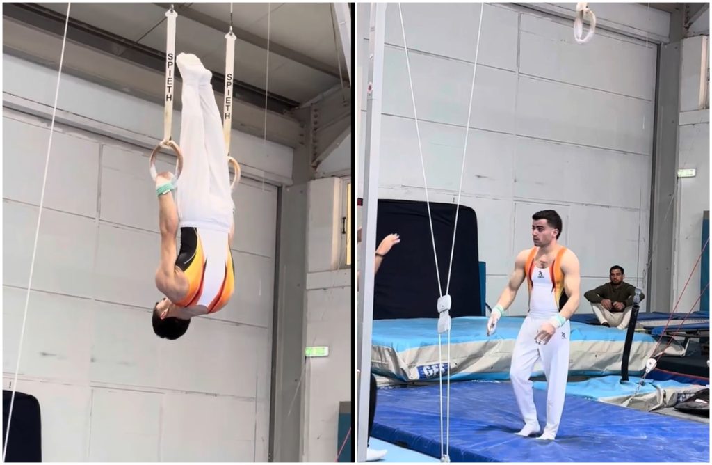 O Σωκράτης Πηλλακούρης από το Πελένδρι κατέκτησε την πρώτη θέση στους κρίκους στο Παγκύπριο Πρωτάθλημα Ενόργανης Γυμναστικής