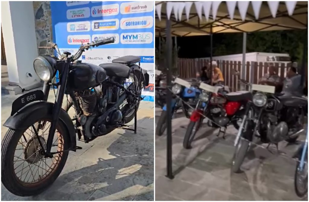 Πρωτοποριακή και επιτυχημένη η Έκθεση Παλαιάς Μοτοσικλέτας στον Άγιο Ιωάννη Πιτσιλιάς!