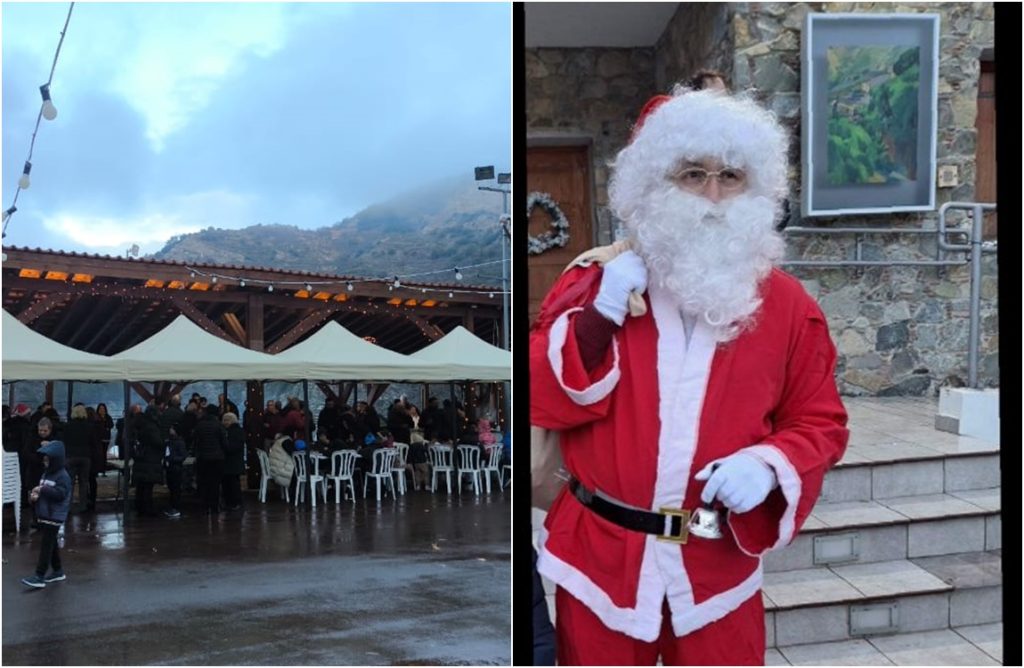 Ένας μοναδικός Άγιος Βασίλης και μία ζεστή εκδήλωση πραγματοποιήθηκε στην Άλωνα!