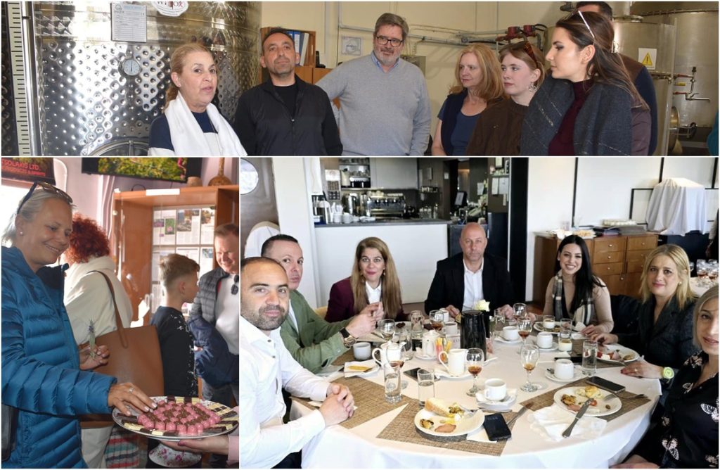 Γαστρονομική διαδρομή Πρέσβεων και Εκπροσώπων από 24 Πρεσβείες στον Αγρό