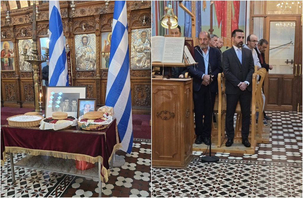 Τελέστηκε το Εθνικό μνημόσυνο Δημητράκη Χριστοδούλου, Στυλιανού Λένα και Σωτήρη Τσαγγάρη στην Ποταμίτισσα