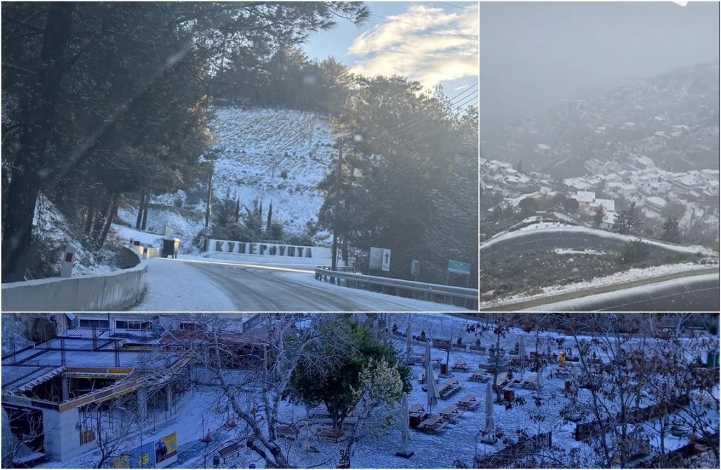 Πάγωσε ολόκληρη η Πιτσιλιά – Εξαιρετικά χαμηλές θερμοκρασίες στα ορεινά
