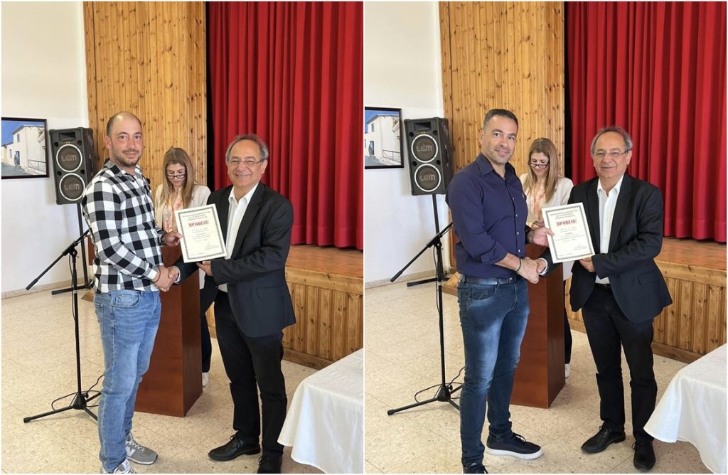 Φαρμακάς και Πολύστυπος βραβεύτηκαν για καθαριότητα και ευπρεπισμό