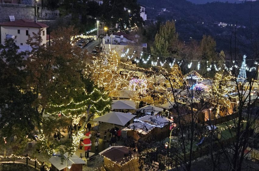  Ο Άγιος Βασίλης των Τριανταφύλλων… Το Χριστουγεννιάτικο Χωριό Αγρού ανακοίνωσε το πρόγραμμα του