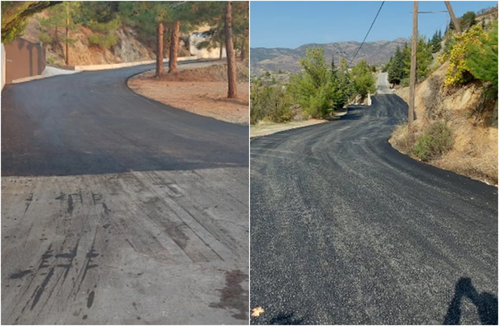 Αγρίδια: Ολοκληρώθηκε η επανακατασκευή του οδικού δικτύου προς το Αστεροσκοπείο και το παρεκκλήσι του Προφήτη Ηλία