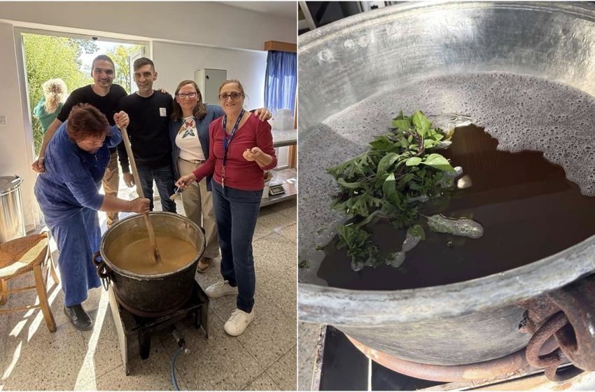  Παραδοσιακός παλουζές στο Απεήτειο Γυμνάσιο Αγρού – Μια γλυκιά δράση προσφοράς και παράδοσης