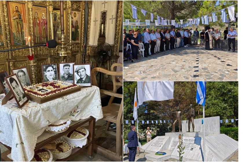  Tελέστηκαν στον Πολύστυπο τα Εθνικά Μνημόσυνα Ηρώων της κοινότητας – Συγκίνηση και σεβασμός